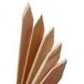 UFP 7616 Chisel Point Grade Stake, 24 in L, 3 in W, Wood, Yellow